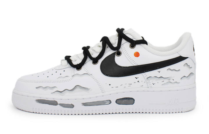 Nike Nike Air Force 1 Air Force 1, Classic Leather Coverage Thermal Slip Resistant Low top Skateboard Shoes Men's