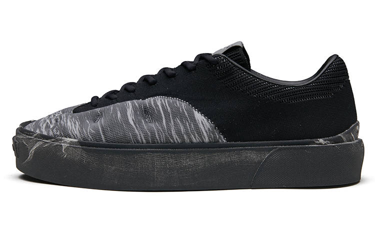 EQLZ EQUALIZER EQLZ EQUALIZER Fault GhostKnit Slip Resistant Abrasion Resistant Low top Skateboard Shoes Unisex Rush Black
