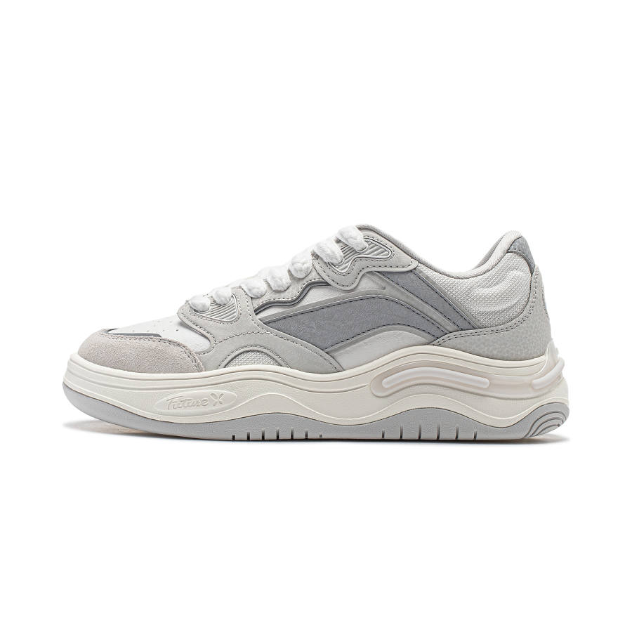 Li-Ning Li Ning Future Flow Low top Skateboard Shoes Women's White Gray