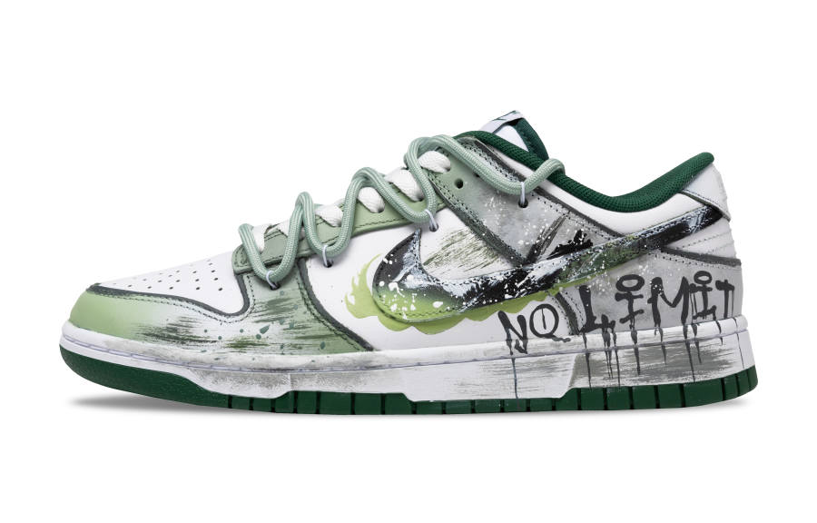 Nike Nike Dunk Dreamy Phantom Thermal Slip Resistant Balance Lightweight Breathable Low top Skateboard Shoes Unisex Green