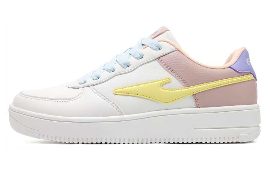 Erke Air Force 1 Slip Resistant Abrasion Resistant Low top Skateboard Shoes Women's Pink