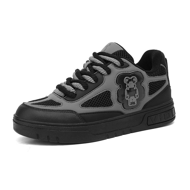 Violentbear Slip Resistant Slip Resistant Low top Skateboard Shoes Unisex