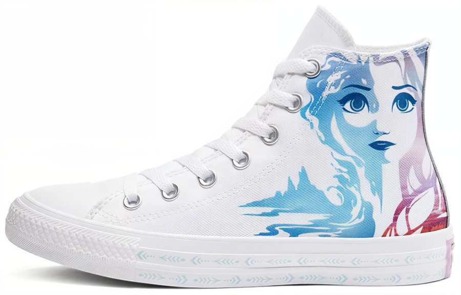 Converse Chuck Taylor All Star Frozen 2 x Chuck Taylor All Star Converse High 'Anna And Elsa'