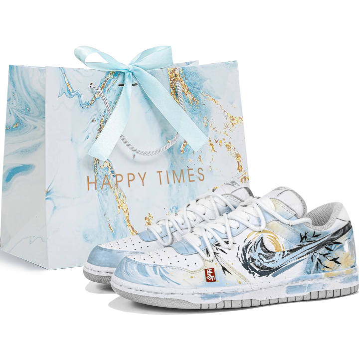 Nike Nike Big Jihua Ci, Special Shoe Box, National Wind Dazzle, Vintage Commute, Calligraphy Artworks, Premium