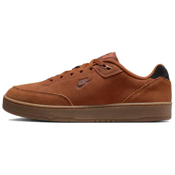 Nike Nike Grandstand 2 Slip Resistant Abrasion Resistant Low top Skateboard Shoes Men's Reddish Umber