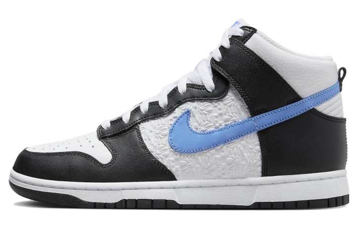 Nike Nike Dunk High Retro Flc Black University Blue White