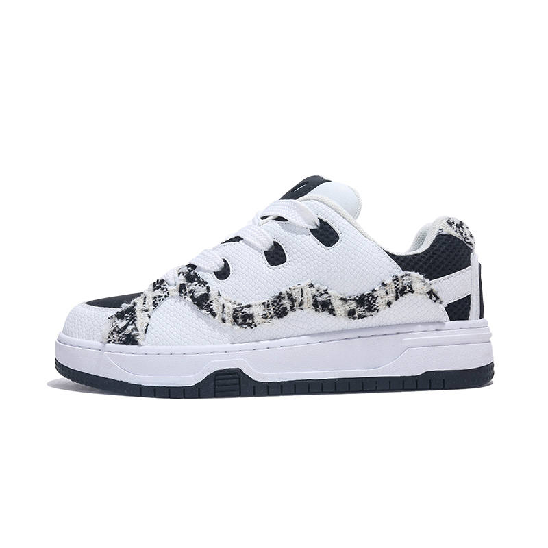 Jifffly Slip Resistant Cushioning Abrasion Resistant Low top Skateboard Shoes Unisex