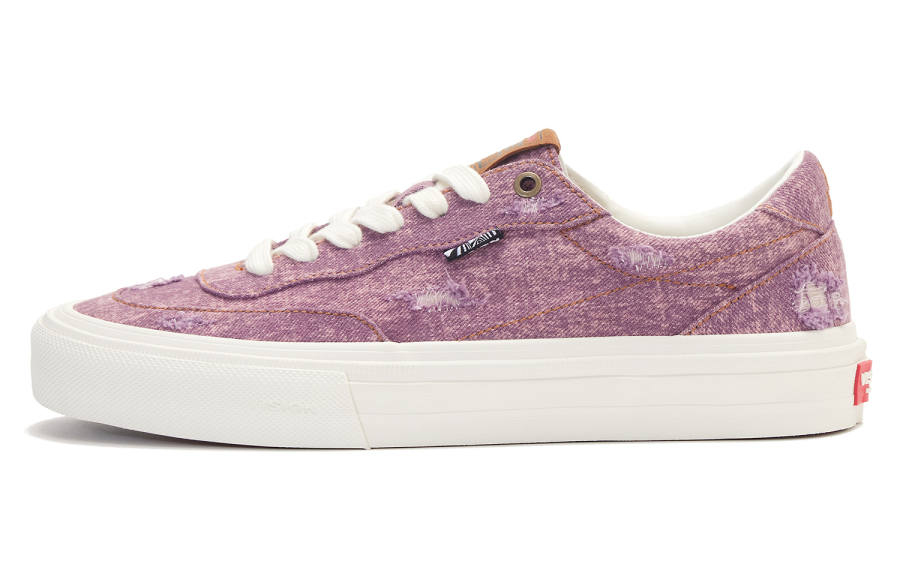 Vision Street Wear Flat Top Low top Skateboard Shoes Unisex Purple