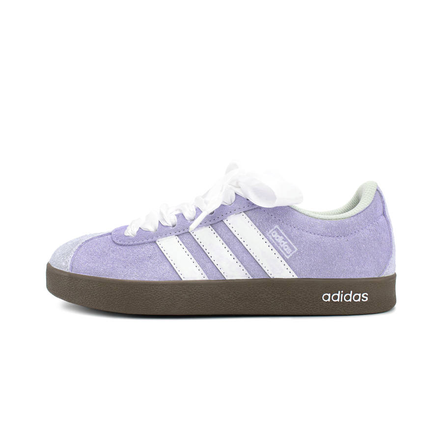 Adidas Adidas Wear resistant And Lightweight Low top Skateboard Shoes Unisex White Purple
