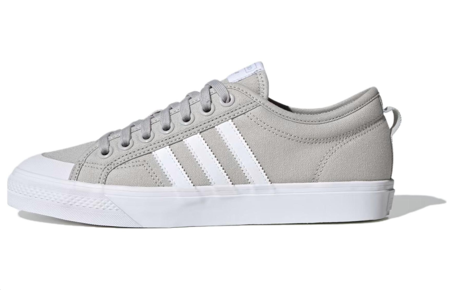 Adidas Originals Nizza Low top Skateboard Shoes Unisex Gray
