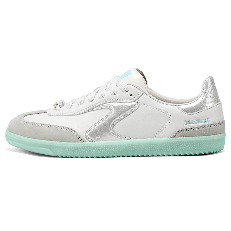 Skechers Low top Skateboard Shoes Women's White Green