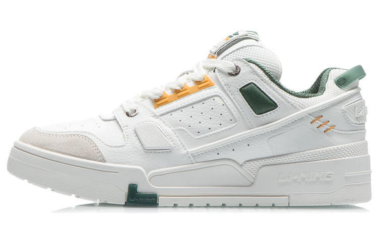 Li-Ning Li Ning Synthetic Leather Coverage Slip Resistant, Abrasion Resistant, Lightweight, Breathable Low top Skateboard Shoes