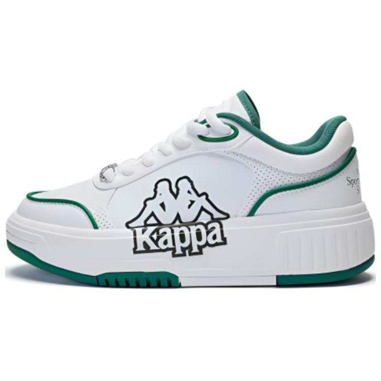 Kappa Low top Skateboard Shoes Women's White Green