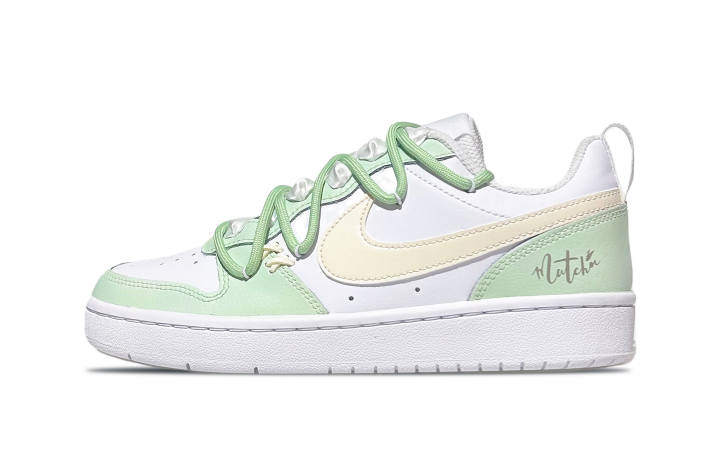 Nike Nike Court Borough Low 2 Low top Skateboard Shoes Women's Light Green
