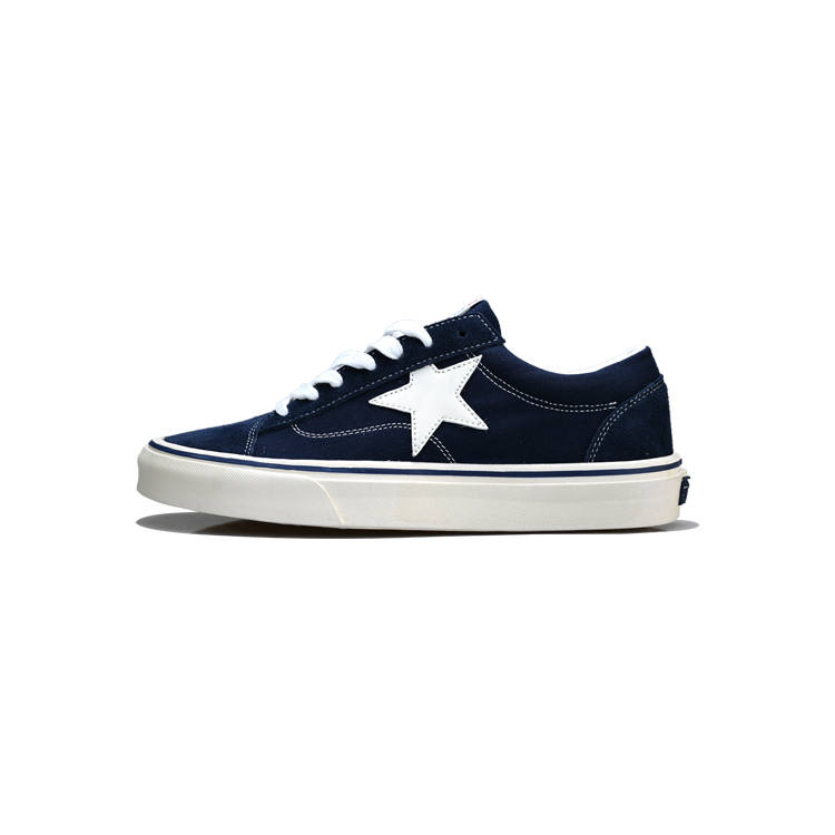 GZOZ Wear resistant And Lightweight Low top Skateboard Shoes Unisex Dark Blue