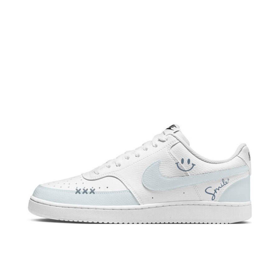 Nike Nike Court Vision 1 Summer Of Glacier Leather Cushioning Abrasion Resistant Cushioning, Wear Resistant Low top