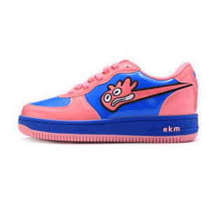 EKM Microfiber Leather Slip Resistant, Abrasion Resistant, Breathable, Support, Height Increasing Low top
