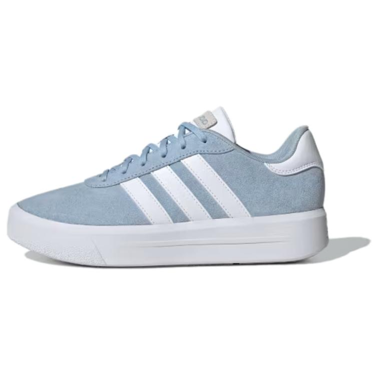 Adidas Adidas Court Cushioning, Wear Resistant Low top Skateboard Shoes Women's Blue White