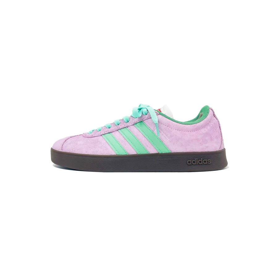 Adidas Neo VL Court 2.0 Lightweight Low top Skateboard Shoes Unisex Purple Green