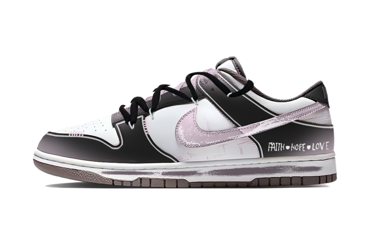 Nike Nike Dunk Phantom Light Wish Abrasion Resistant Lightweight Wear resistant And Lightweight Low top Skateboard Shoes