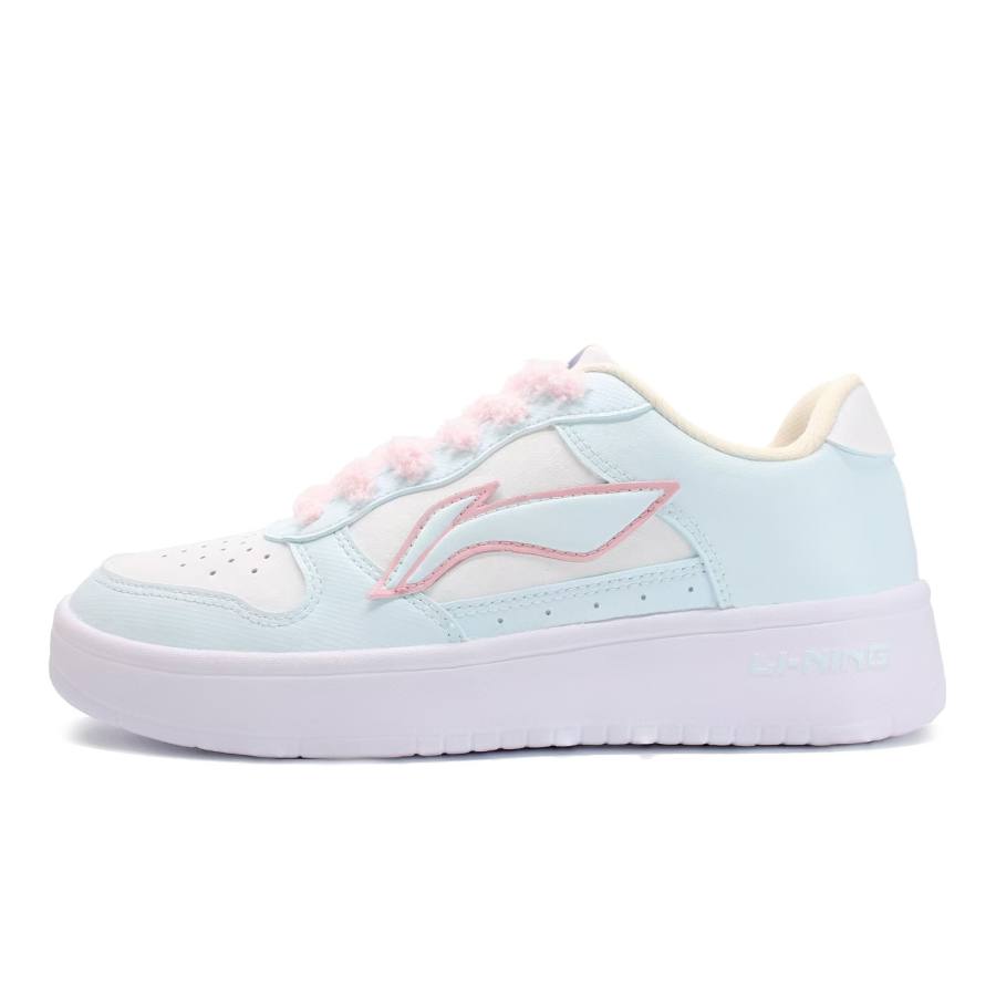 Li-Ning Li Ning Floating Boat Skateboard Shoes Women's Low Top White/Pink