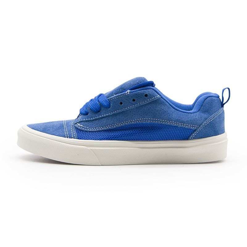 YIBONI Coverage Slip Resistant Low top Skateboard Shoes Unisex Blue