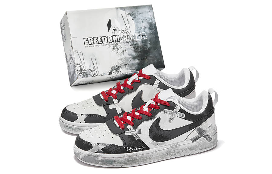 Nike Nike Court Borough Skateboard Shoes Women's Low Top Black/Gray