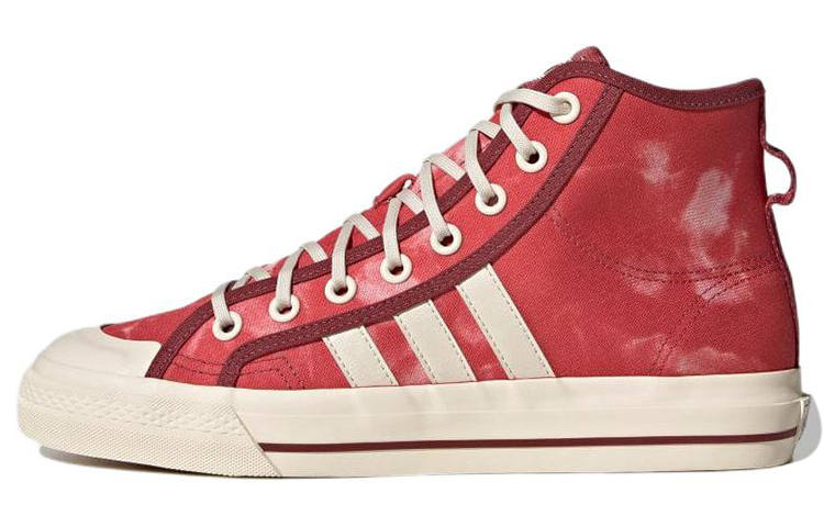 Adidas Originals Adidas Nizza Hi Rf 'Bleached - Crew Red Wonder White'