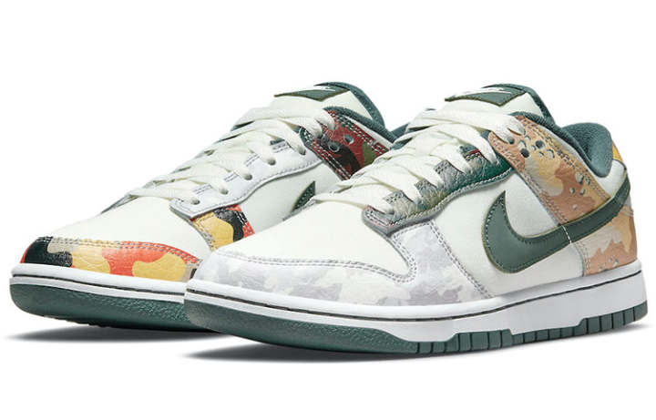Nike Nike Dunk Low Se 'Sail Multi Camo'