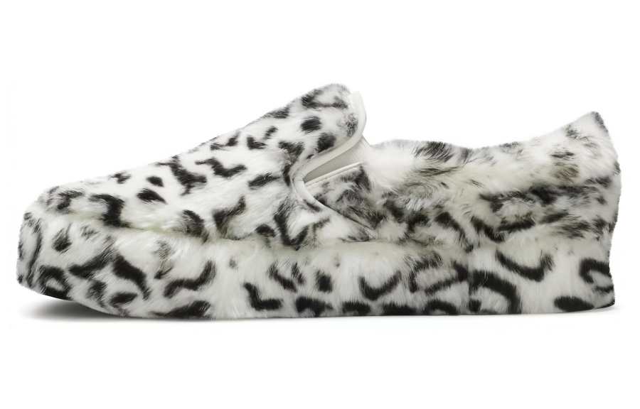 Vans Slip-On Sandy Liang x Slip-On Wmns Classic Vans Platform 'Fuxxy Leopard'