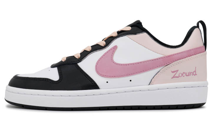 Nike Nike Court Borough 2 Non slip Lightweight Low top Skateboard Shoes GS Pink