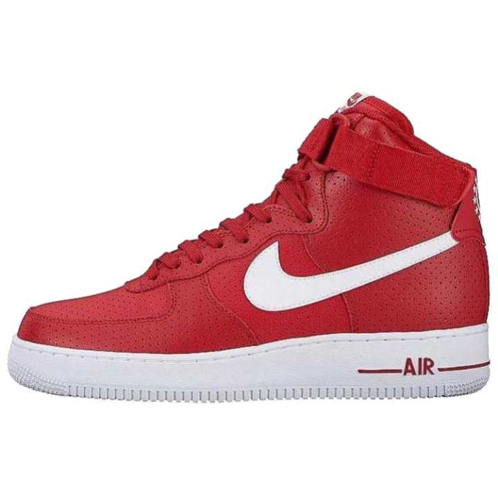 Nike Nike Air Force 1 High Gym Red Perforated