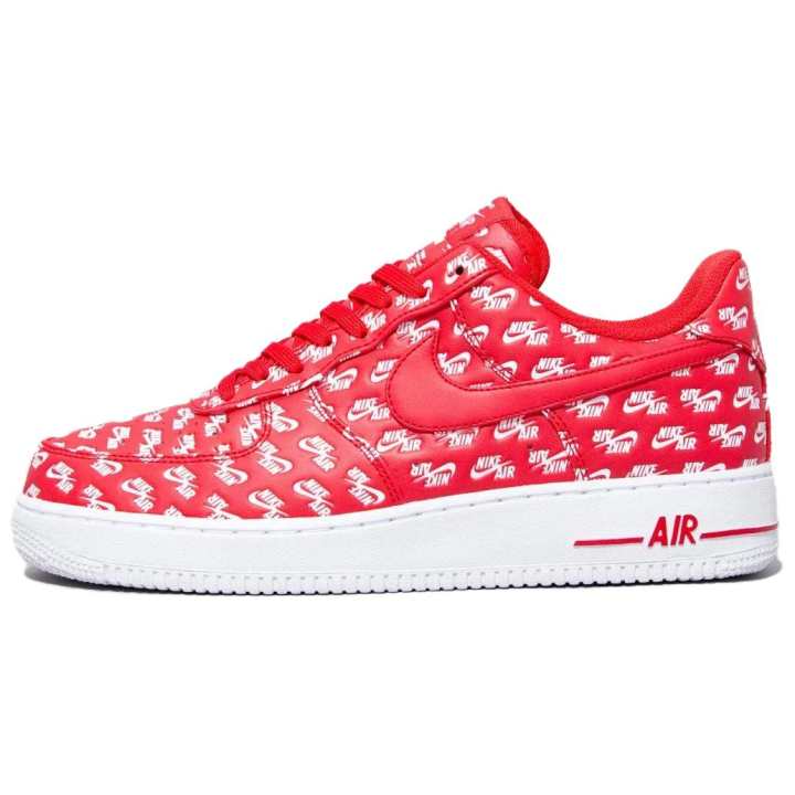 Nike Nike Air Force 1 Low 07 Qs 'All Over Logo Red'