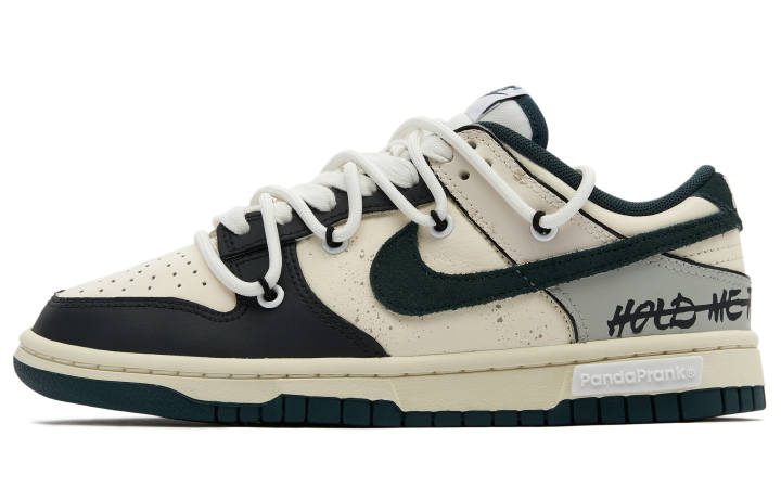 Nike Nike Dunk Slip Resistant Abrasion Resistant Low top Skateboard Shoes Unisex Green Brown