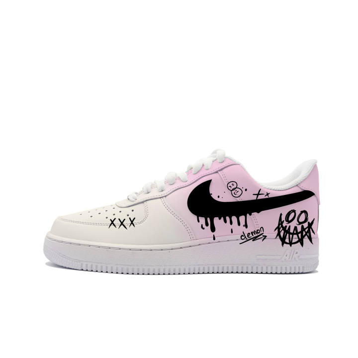 Nike Nike Air Force 1 Peach Oolong MH Project Wear resistant And Lightweight Low top Skateboard Shoes Unisex