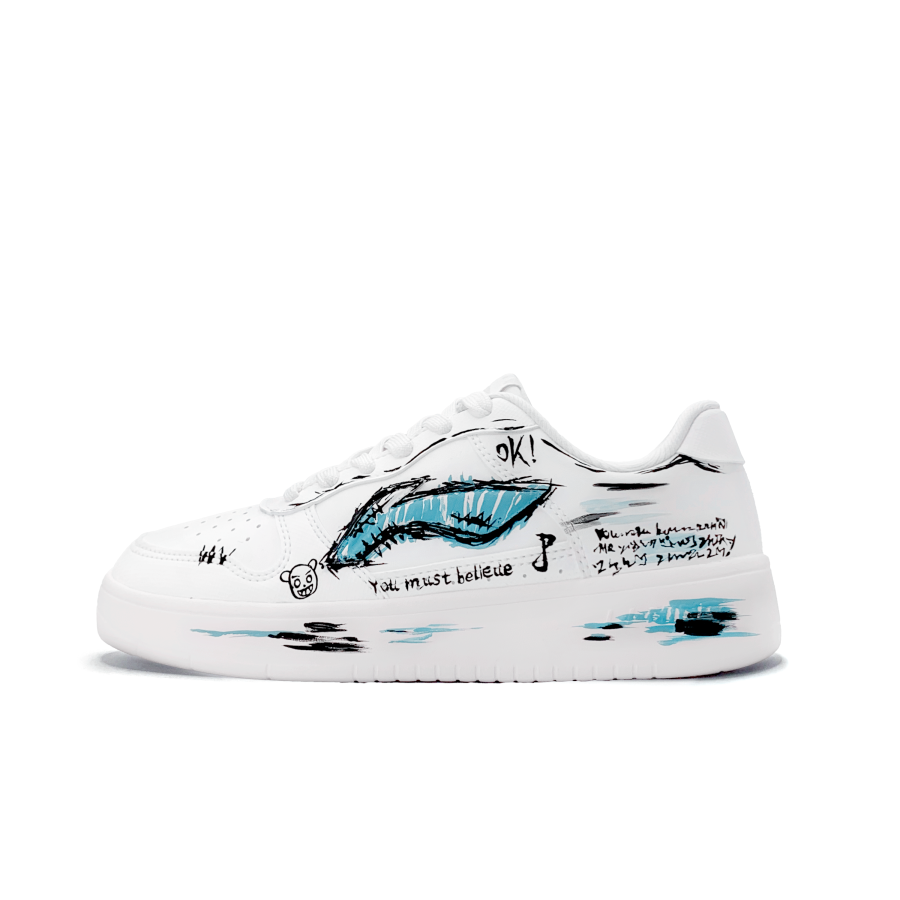 Li-Ning Li Ning Floating Boat Cushioning Lightweight Breathable Low top Skateboard Shoes Unisex