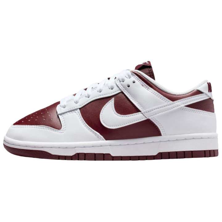 Nike Nike Dunk Low top Skateboard Shoes Unisex White Red
