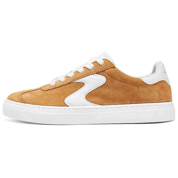 Skechers Court Classics Low top Skateboard Shoes Women's Yellow White