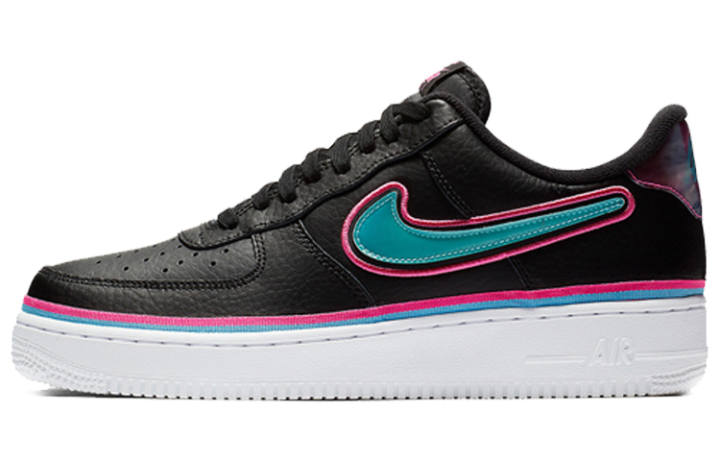 Nike Nike Air Force 1 Low Sport Nba Black Blue Gale Laser Fuchsia