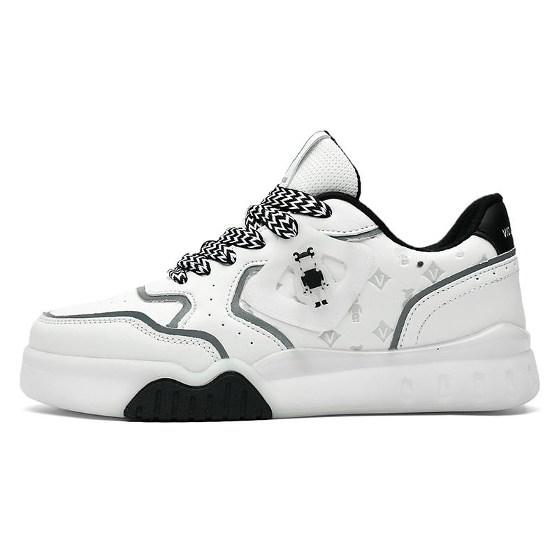 Violentbear Slip Resistant Slip Resistant Low top Skateboard Shoes Unisex