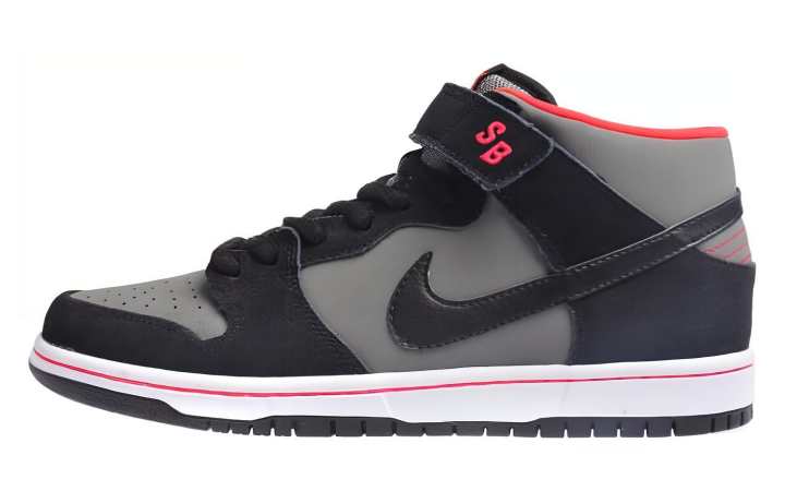 Nike Nike Sb Dunk Mid Black Medium Grey