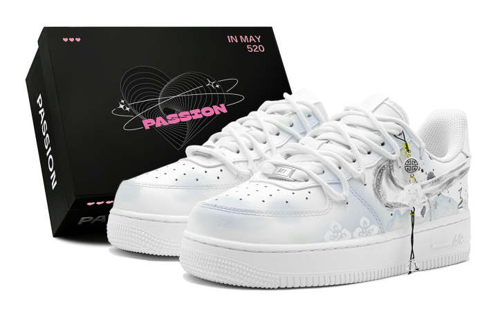 Nike Nike Air Force 1 Slip Resistant Impact Resistance Slip Resistant Impact Resistance Low top Skateboard Shoes GS