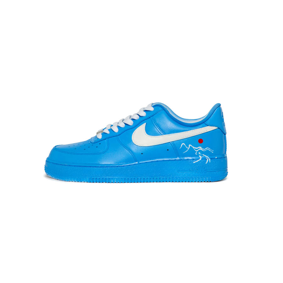 Nike Nike Air Force 1 Sky Mountain Trek Low top Skateboard Shoes Unisex Blue White