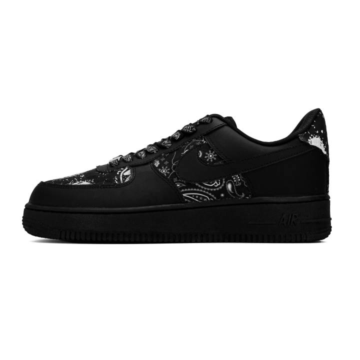 Nike Nike Air Force 1 Dark Night Cushioning, Wear Resistant Low top Skateboard Shoes Unisex