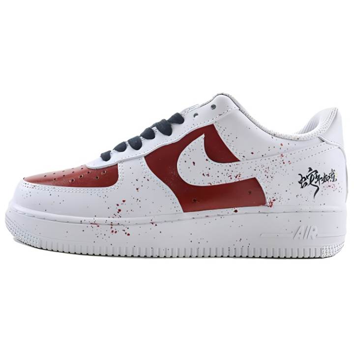 Nike Nike Air Force 1 Coverage Low top Skateboard Shoes Unisex White