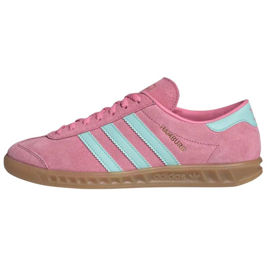 Adidas Originals Hamburg Wmns Adidas Originals 'Bliss Pink Semi Flash Aqua' Women's