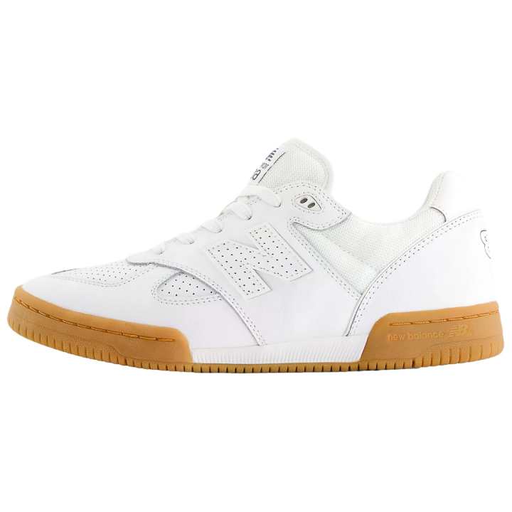 New Balance New Balance NB Numeric Tom Knox 600 Breathable Support Skateboard Shoes Unisex White