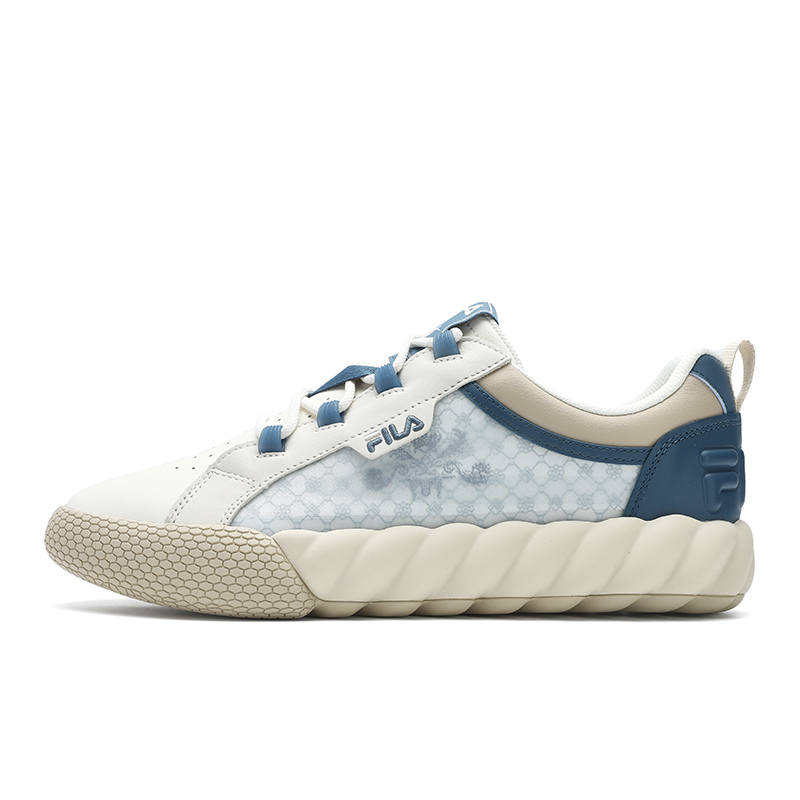 FILA CAMPO VERSAILLES Versatile Low top Skateboard Shoes Men's White