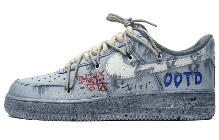 Nike Nike Air Force 1 07 Leather Slip Resistant, Abrasion Resistant, Lightweight