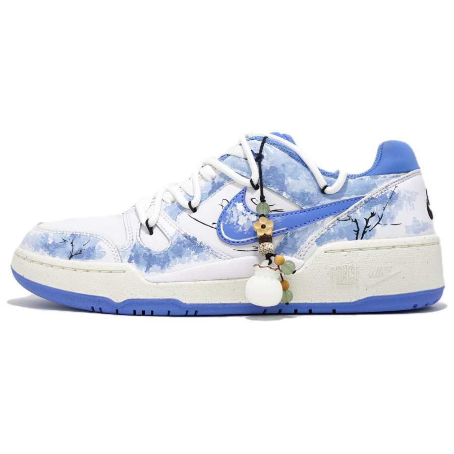 Nike Nike Full Force Low Plum Blossom In The Snow Leather Slip Resistant Cushioning Slip Resistant Cushioning Low top